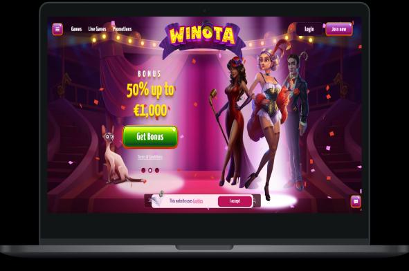 Winota Casino Desktop
